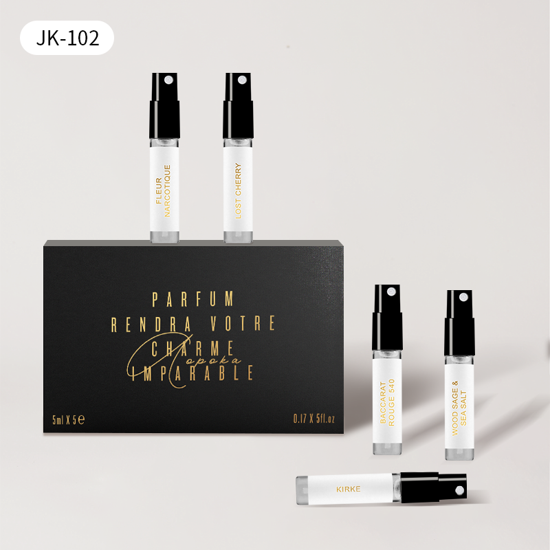 Aopoka JK101 JK102 5X5Ml Fragrance Mist Travel Pocket Russian Perfume Gift Set