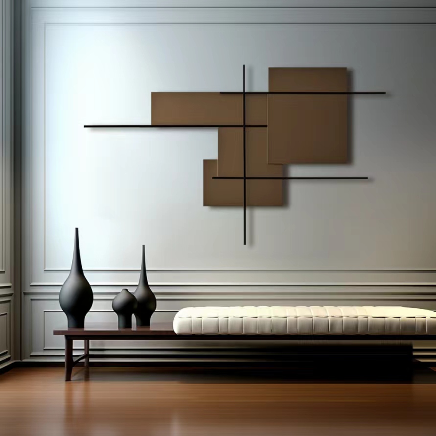 new art deco puzzle wall art-modern decorative-wall decor