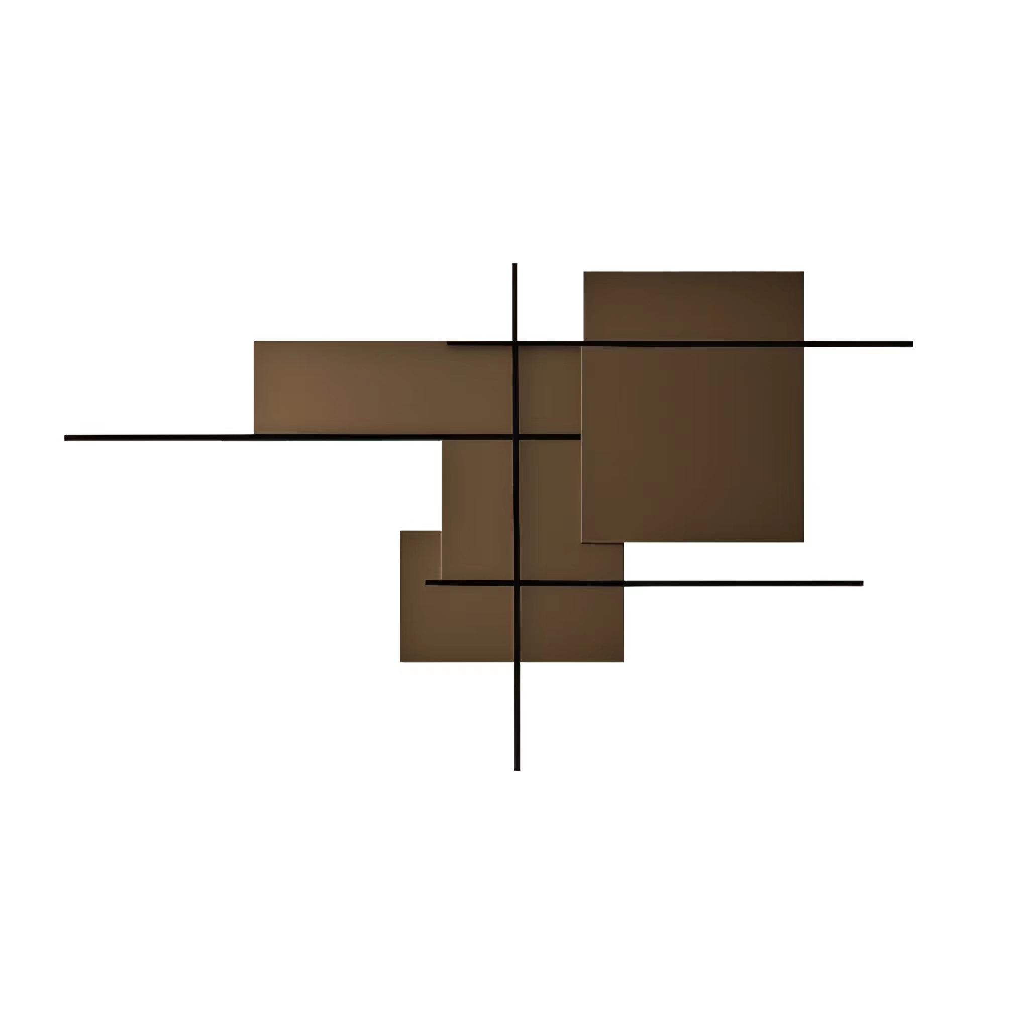 new art deco puzzle wall art-modern decorative-wall decor