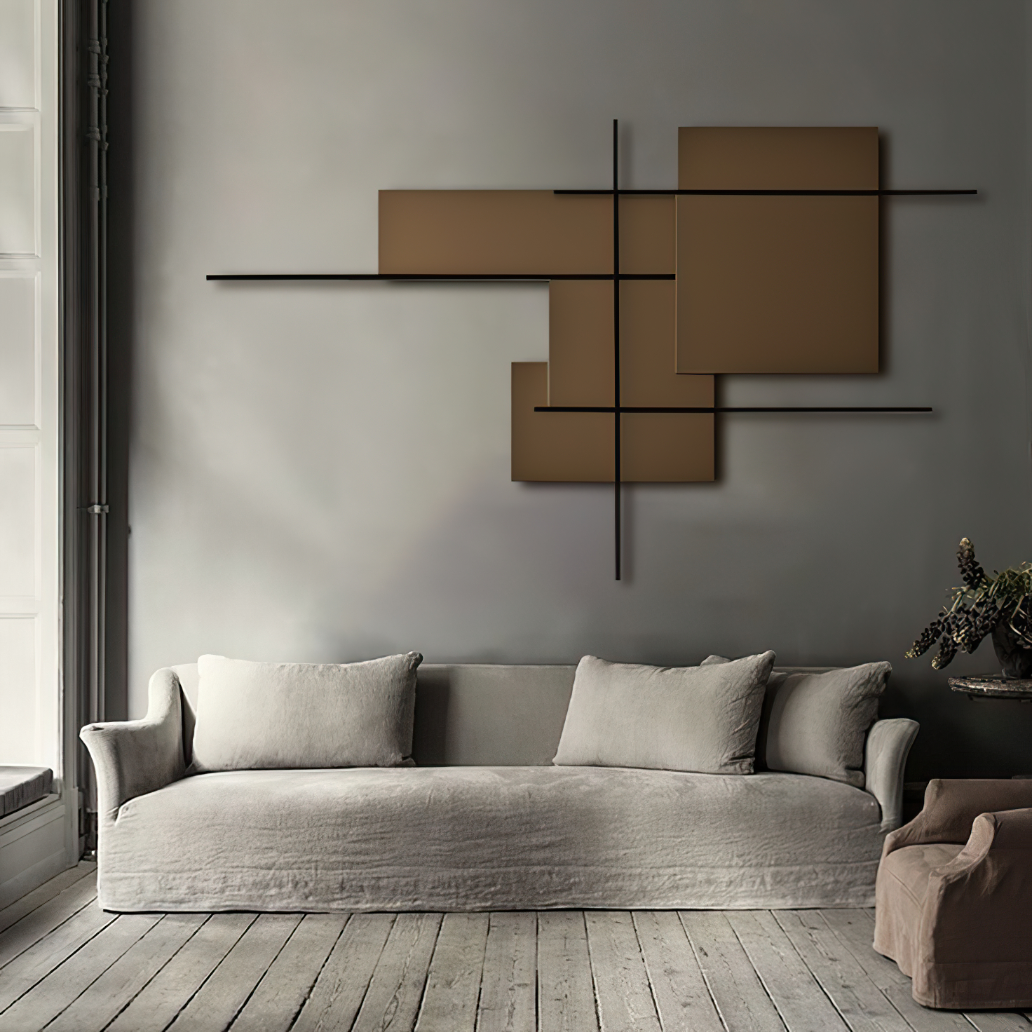 new art deco puzzle wall art-modern decorative-wall decor