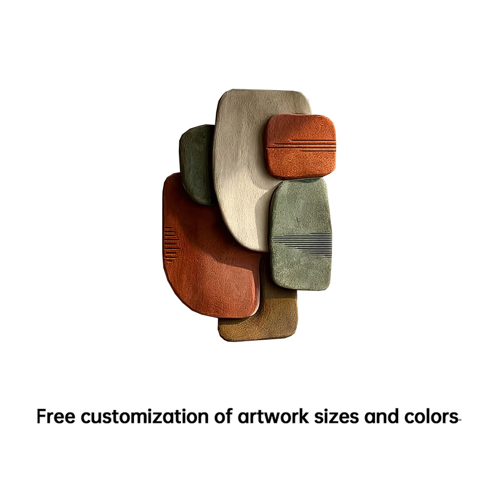 3D Wood Wall Art, Abstract Textured Wall Sculpture, Earth Tone Wall Decor, Modern Wabi Sabi Wall Art, Large Statement Living Room Art