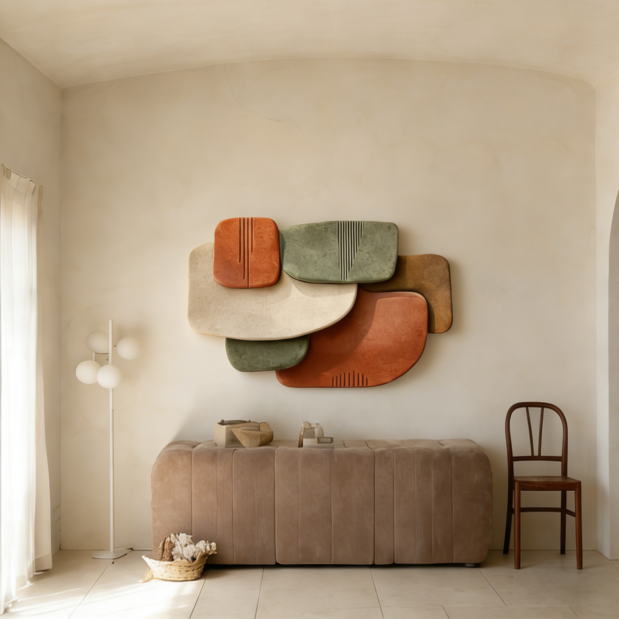 3D Wood Wall Art, Abstract Textured Wall Sculpture, Earth Tone Wall Decor, Modern Wabi Sabi Wall Art, Large Statement Living Room Art