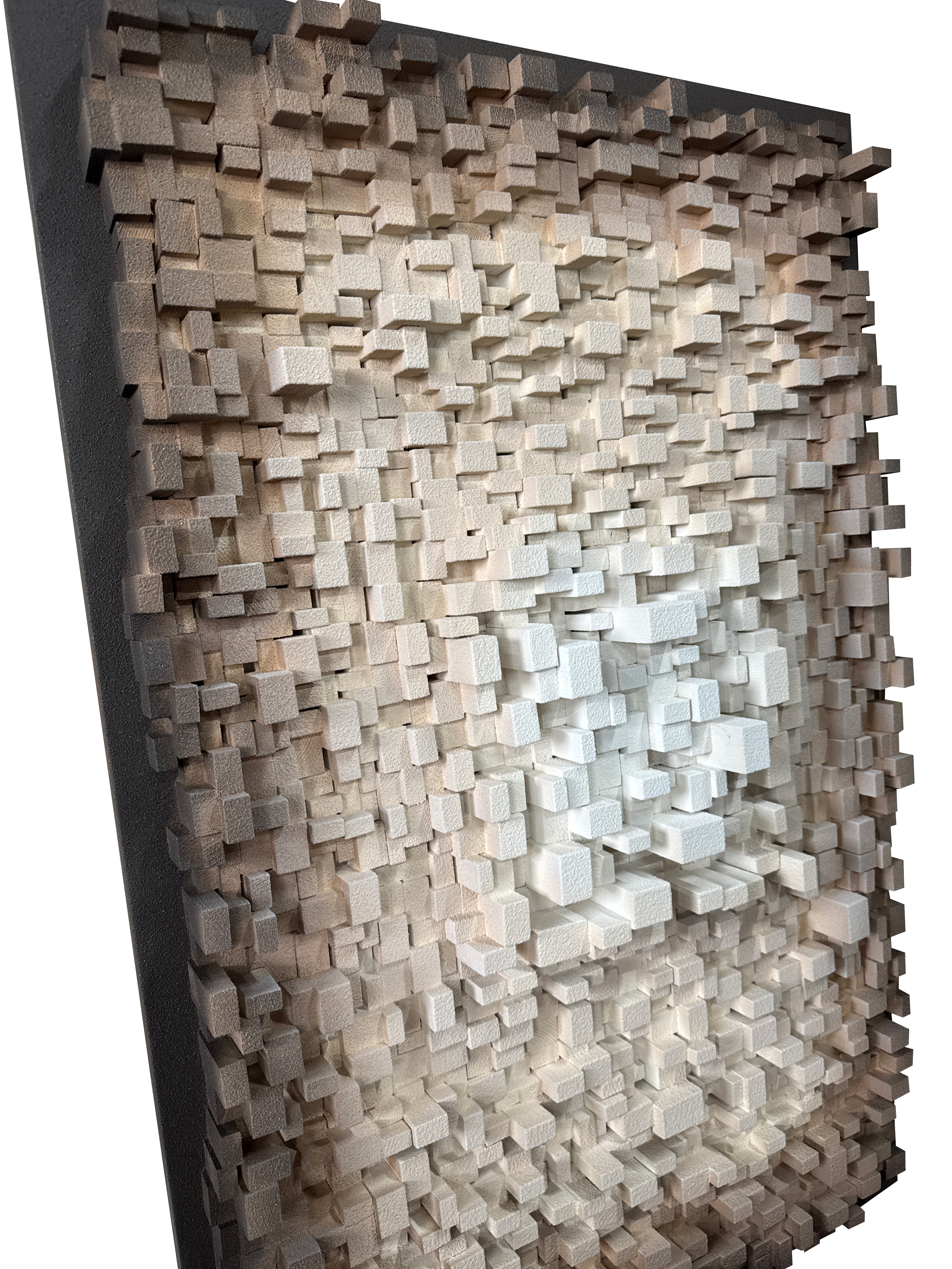 3D Wood Wall Art: Handmade Rustic Boho Sculpture