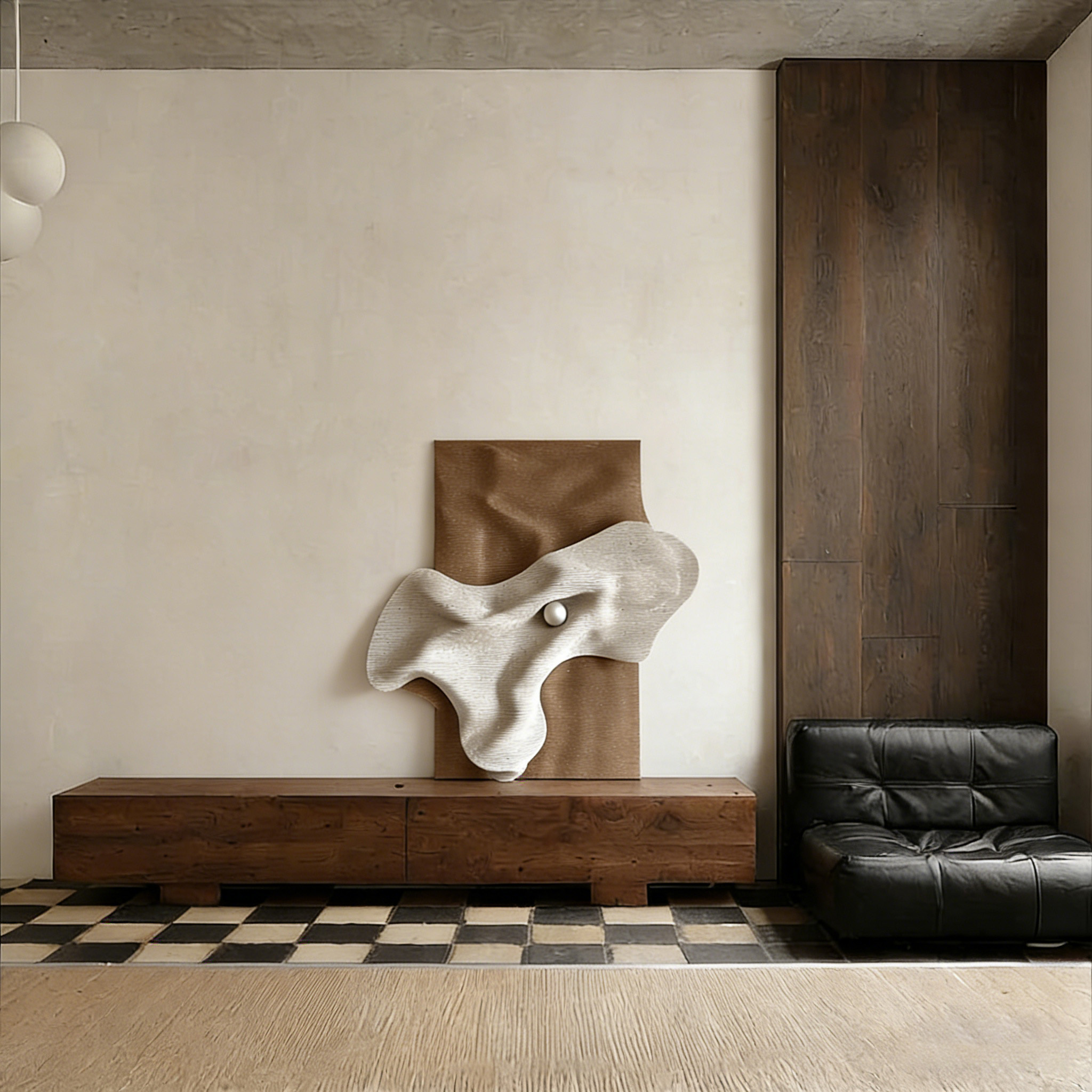 3D Sculptural Wall Art, Abstract Organic Wall Decor, Minimalist Neutral Wall Art, Textured Wall Sculpture, Modern Home Decor