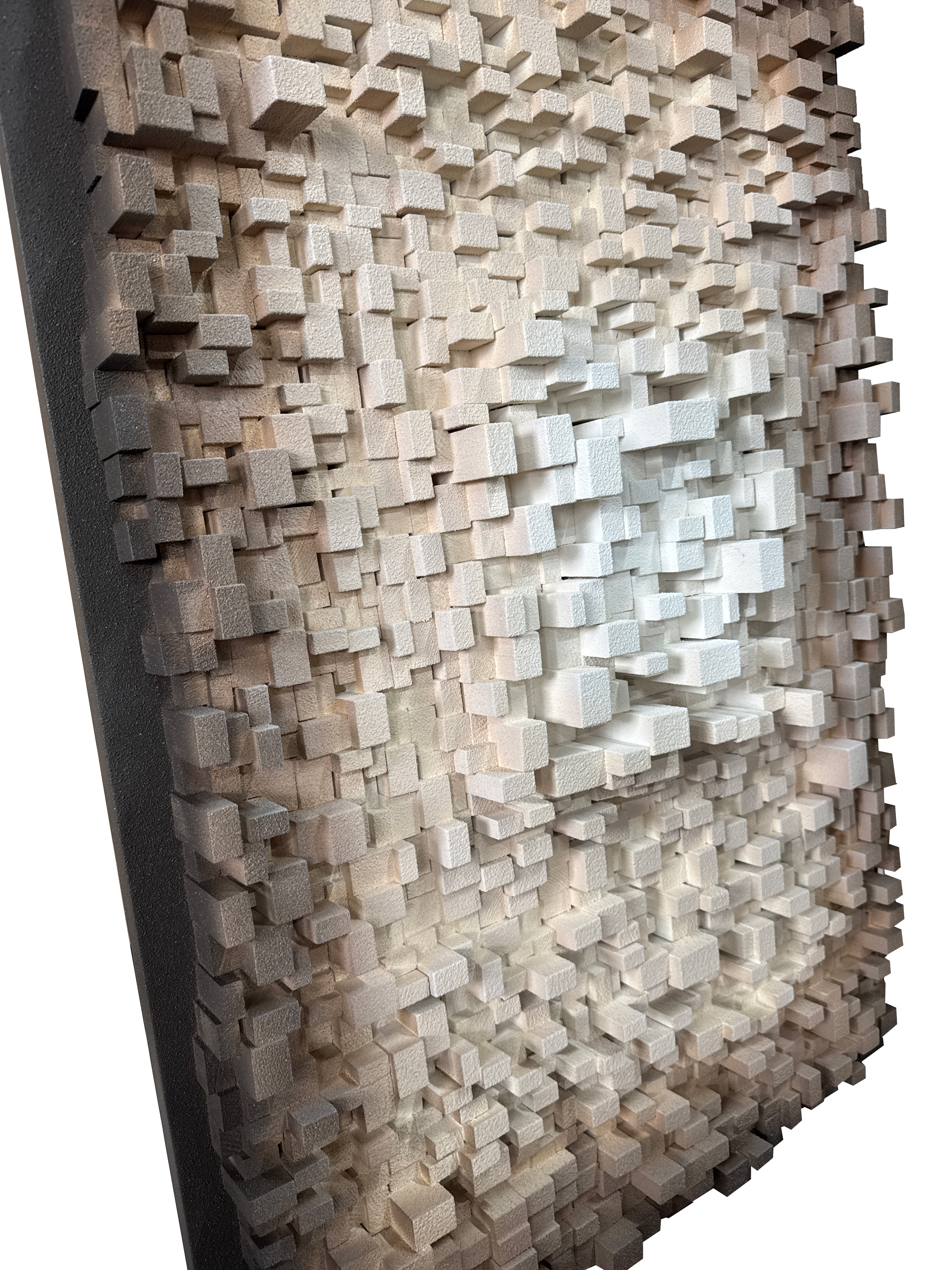 3D Wood Wall Art: Handmade Rustic Boho Sculpture