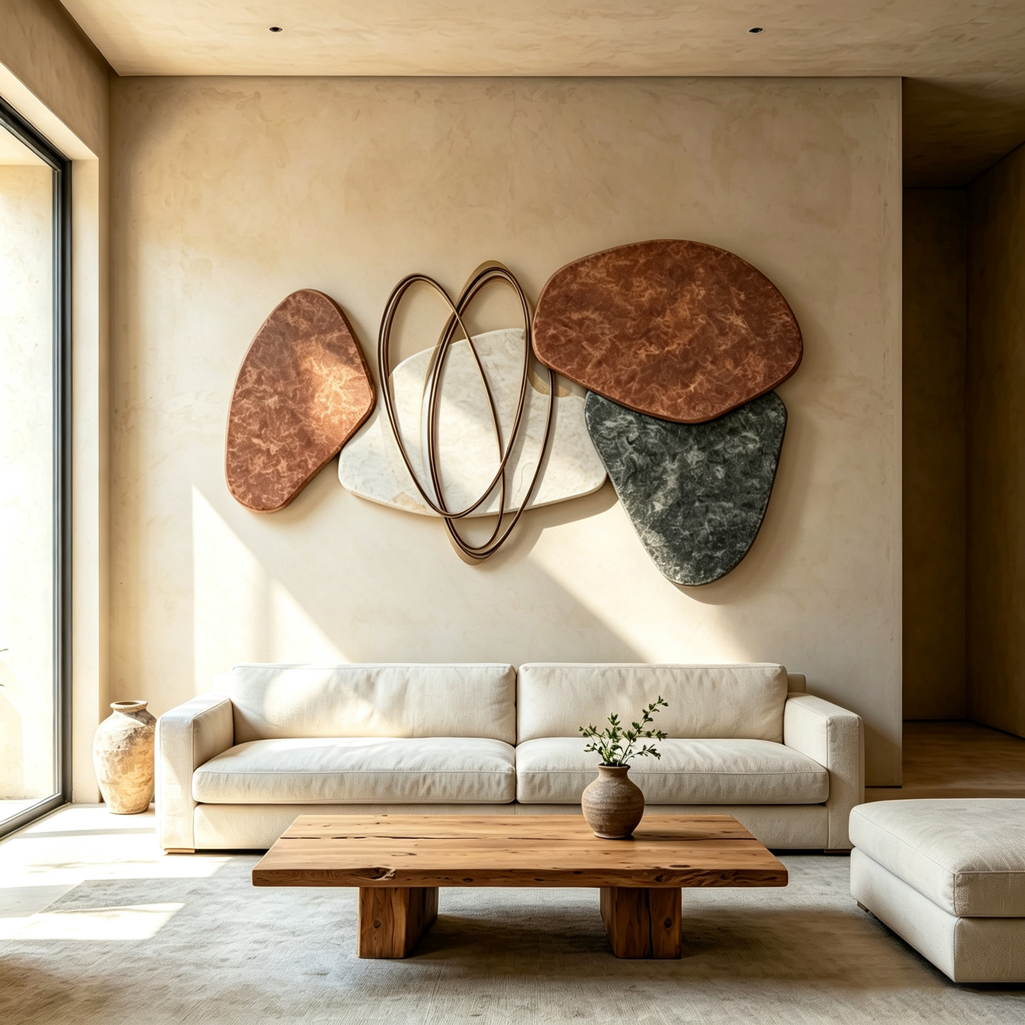 Large Abstract Wood Wall Art, Handmade Organic Wooden Wall Sculpture, Japandi Decor, Modern Living Room Statement Wall Decor