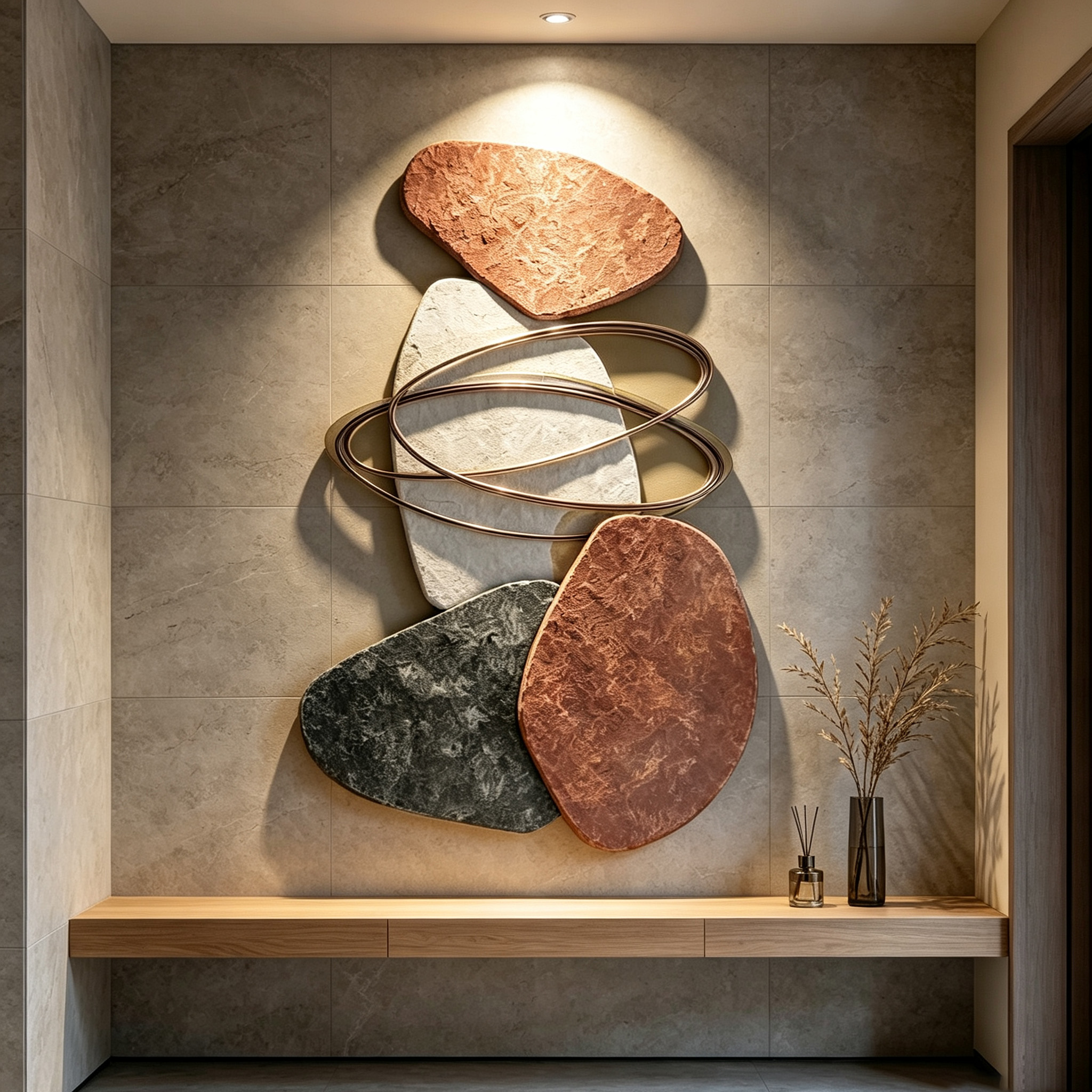 Large Abstract Wood Wall Art, Handmade Organic Wooden Wall Sculpture, Japandi Decor, Modern Living Room Statement Wall Decor