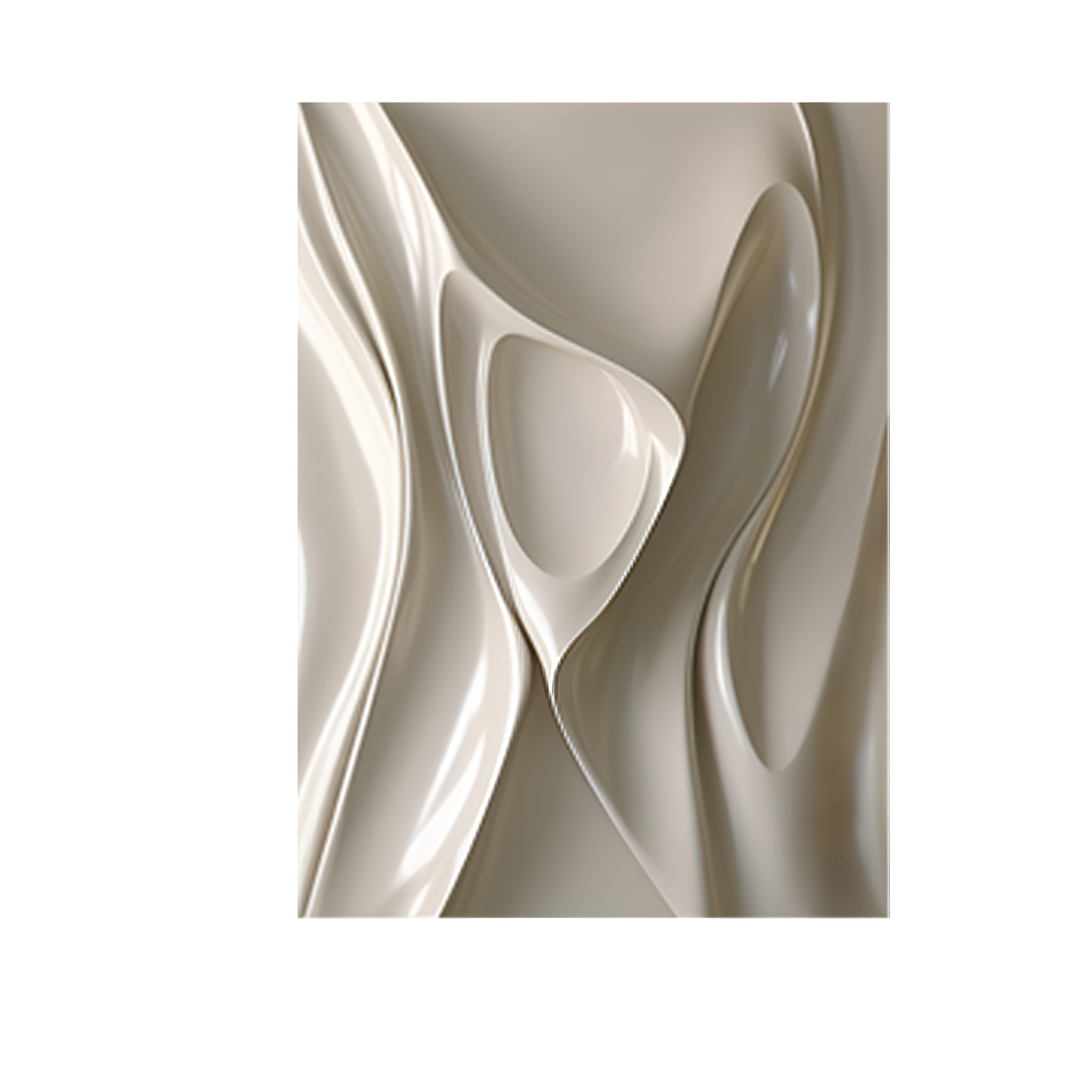 smooth textured wall art-abstract sculptured home decor-wood carving