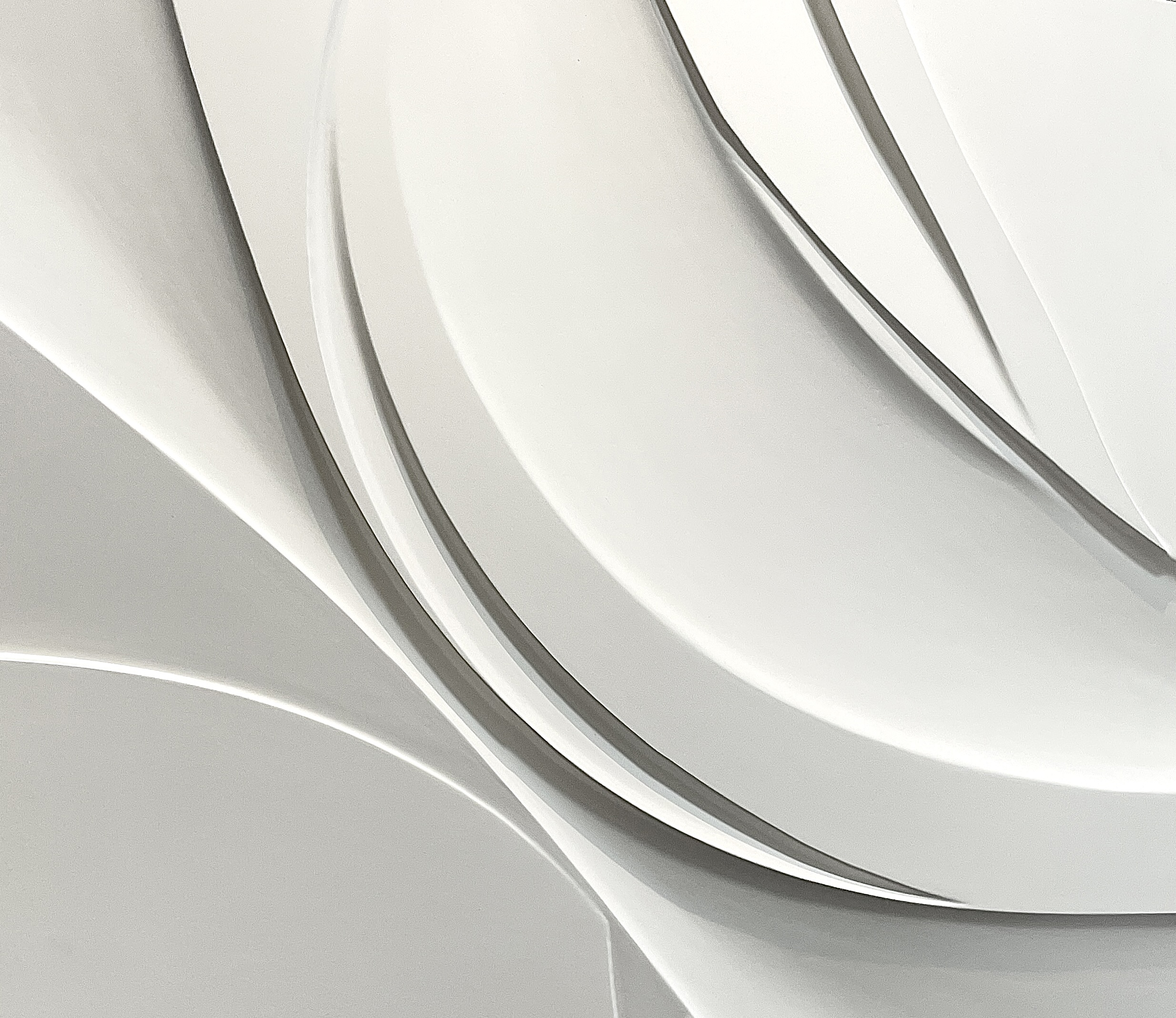 Large beige sculpture wall art- modern minimalist home decor- decorative board