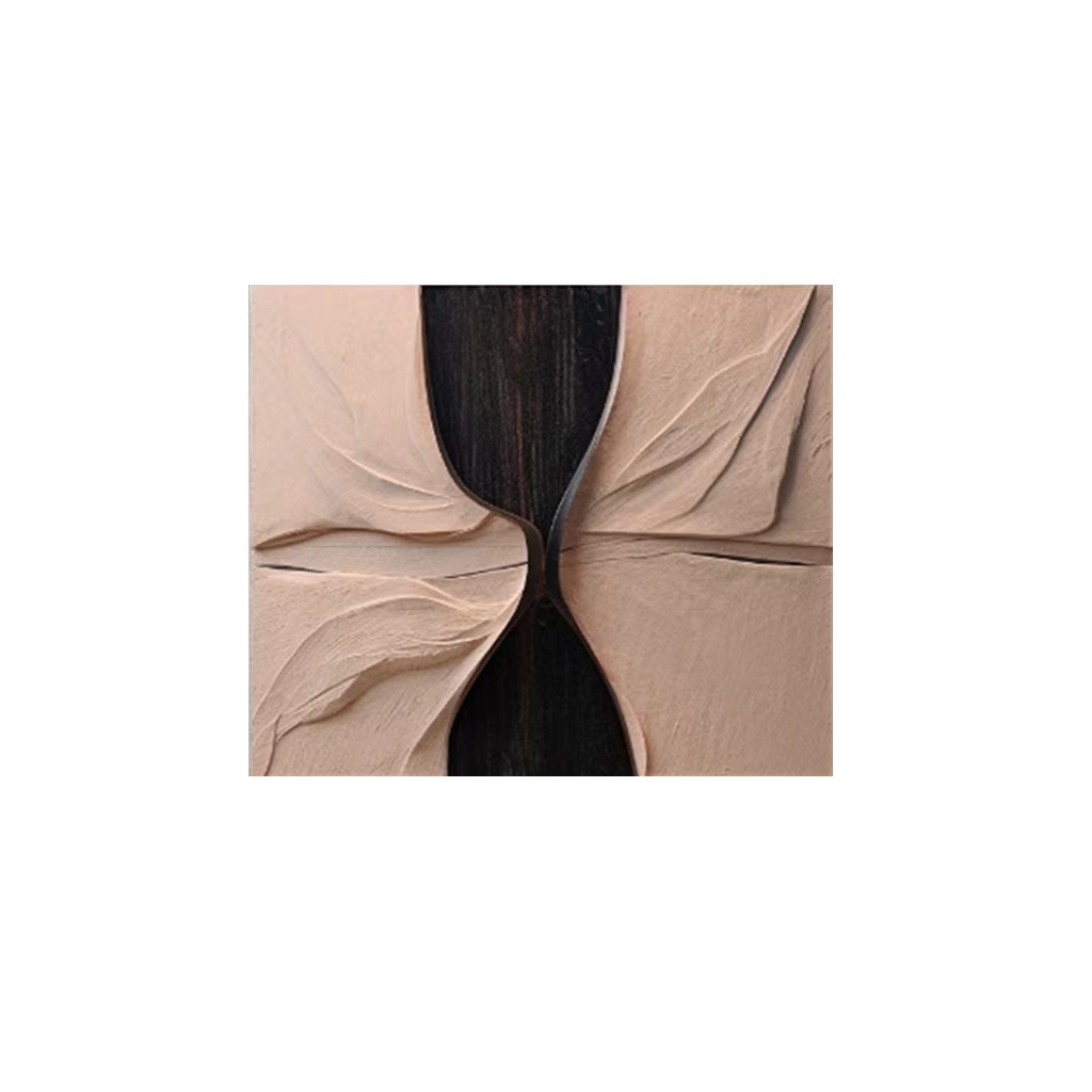 minimalist decorative board-wall art-wood carving