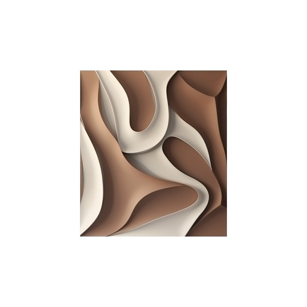 Striped Wave-Shaped 3D Wooden Wall Art – Bold Color Contrast Modern Sculpture | Abstract Textured Wall Panel for Living Room or Office Decor