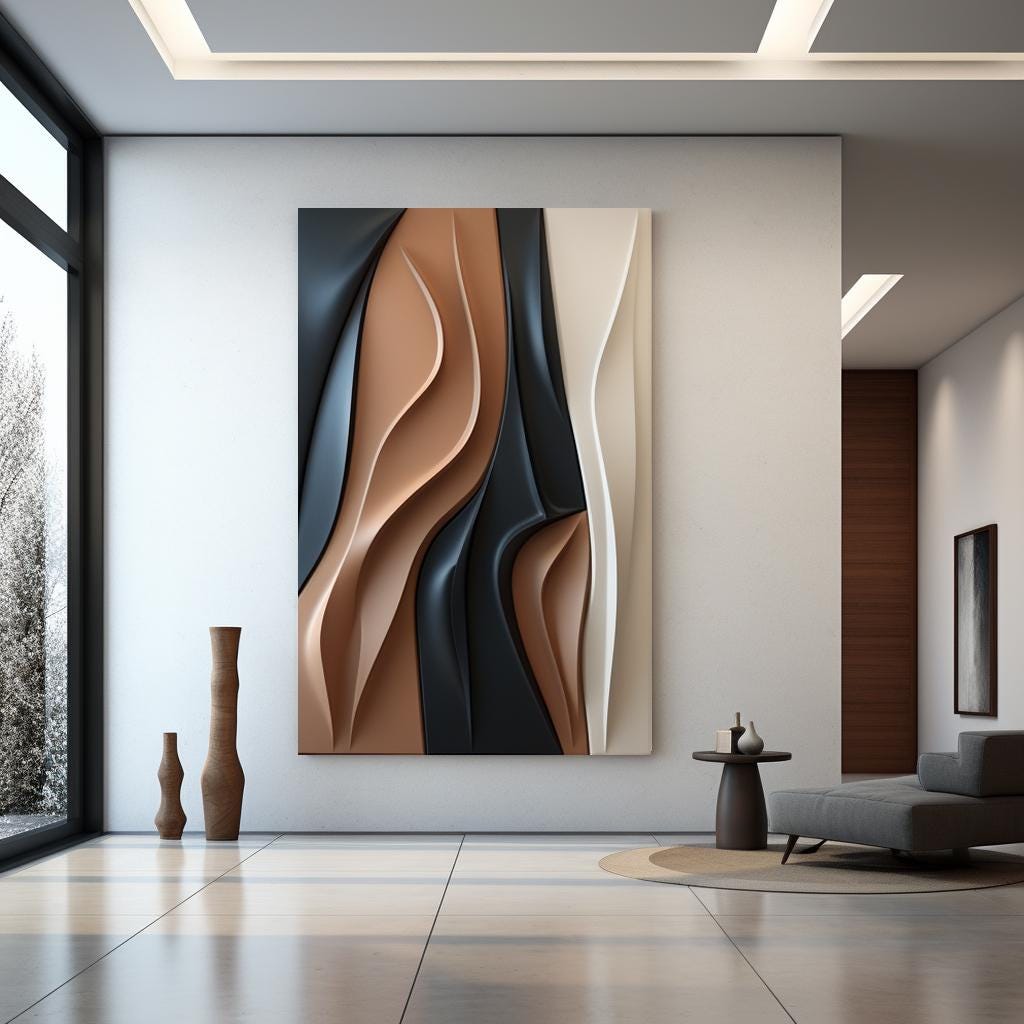 Wooden Abstract Wall Art,Geometric Square Wood Art,3D Colorsful Wood Texture ,Wood Wall Hanging, Housewarming Gift,Decorative Wall Panel