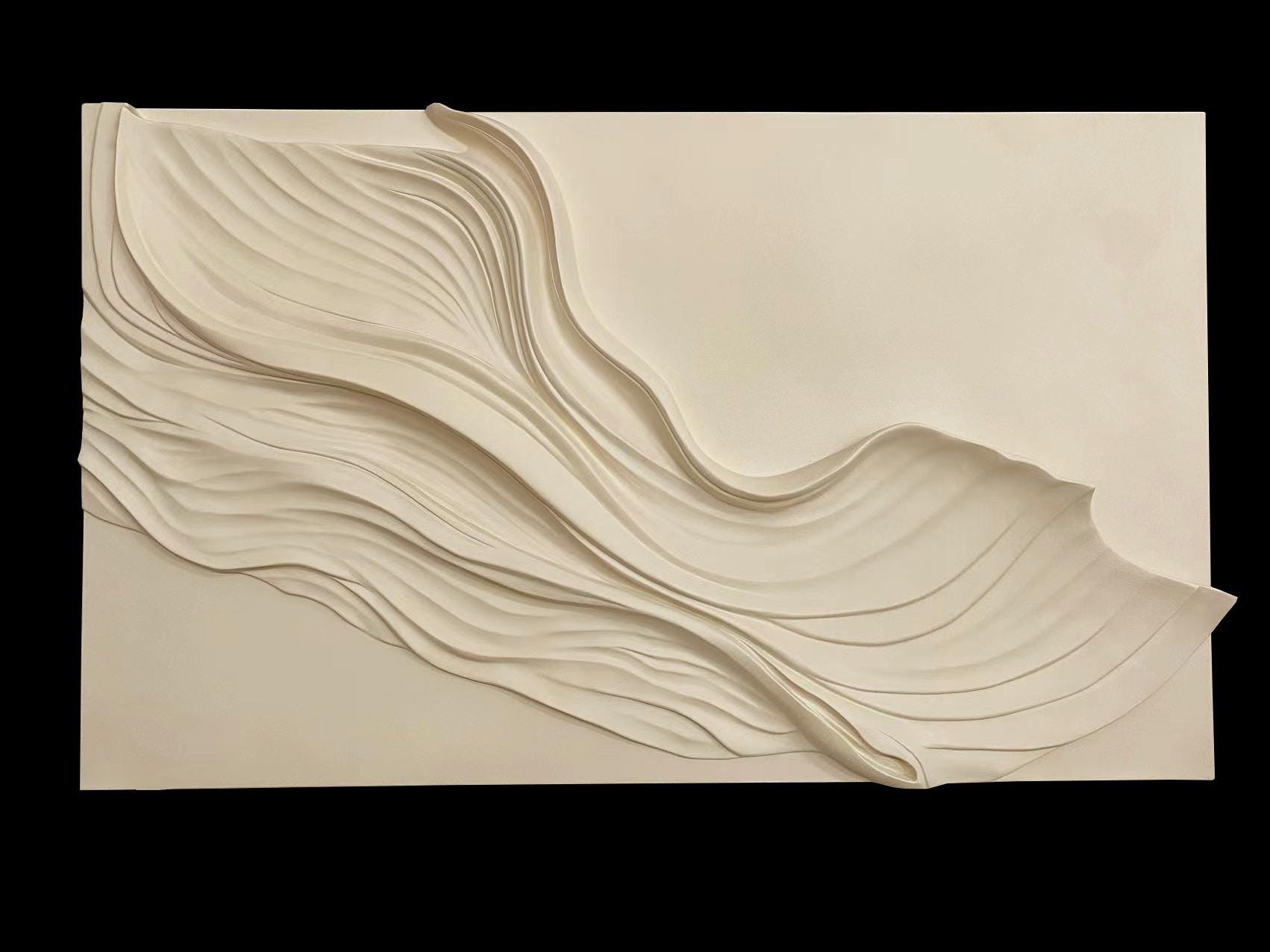 White Wooden Abstract Wall Art,Geometric Square Wood Art,3D Wood Texture ,Wood Wall Hanging, Housewarming Gift