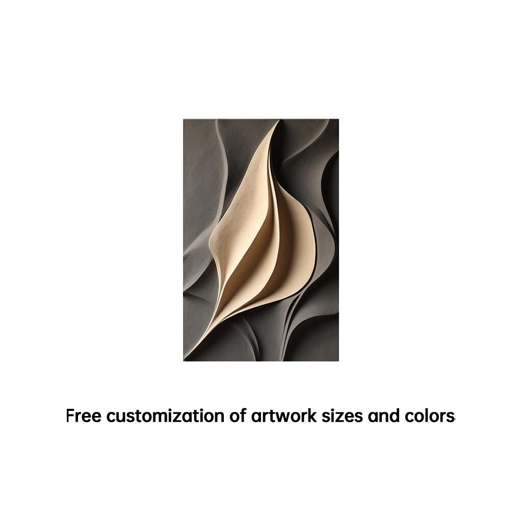 Beige and Grey Wall Art- Abstract Striped Wood Wall Hanging- Sculptured Wood Art- Minimalist Wall Sculpture