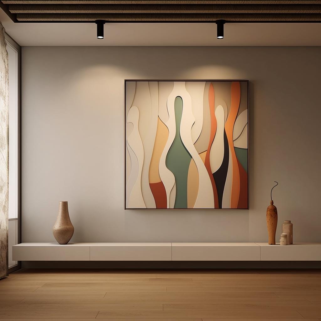 Colorful Wood Carving Wall Art,Geometric Square Wood Art,3D Wood Texture ,Wood Wall Hanging, Housewarming Gift