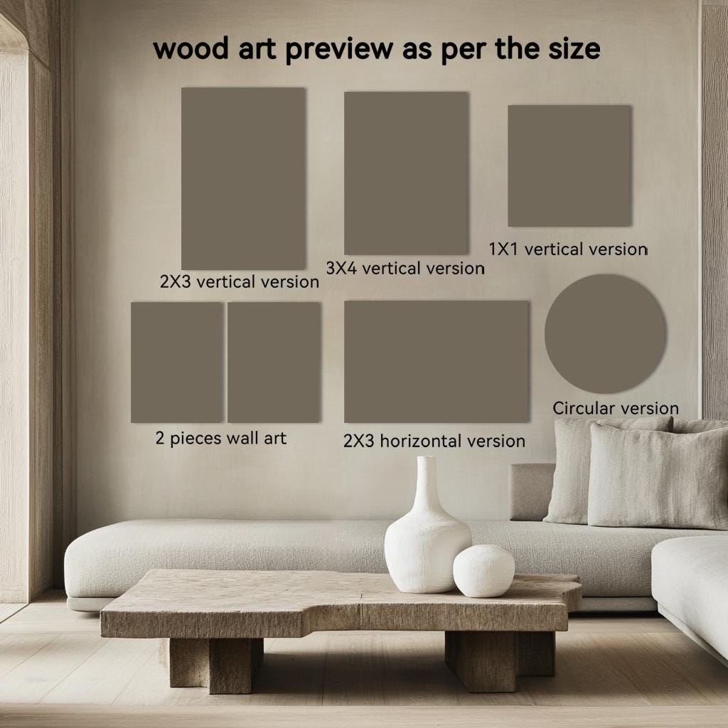 Beige and Black textured sculpture home decor-3D Wood Wall Art- modern wall art-Minimalist Wall Hanging Home Décor