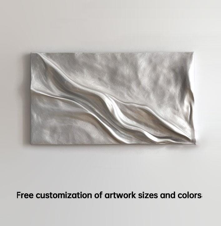 Custom Size Grey Textured Wood Wall Art – Modern 3D Wooden Sculpture | Minimalist Abstract Wall Decor for Living Room & Interior Styling