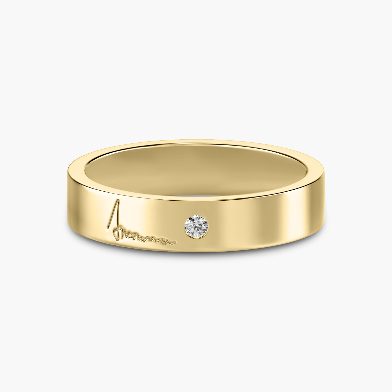 Captivating Design 18K Gold Wedding Diamond Ring