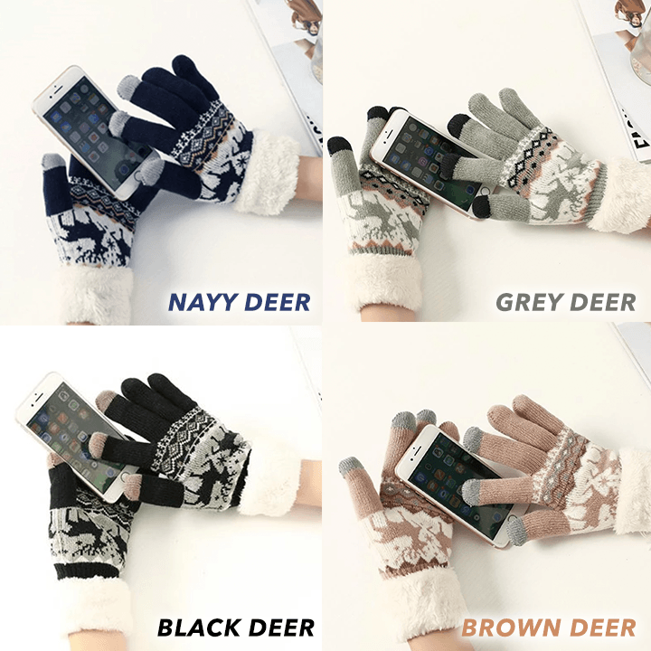 Ultra-warm Fleece Touchscreen Gloves