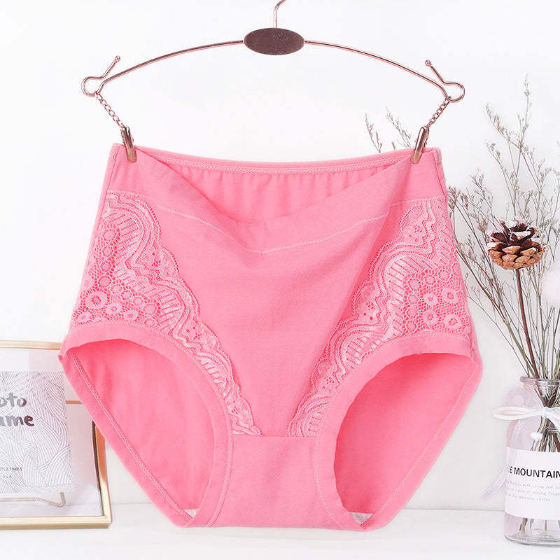 Plus Size High Waist Leakproof Cotton Panties