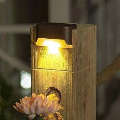 LED Solar Lamp Path Staircase Outdoor Waterproof Wall Light🔥BUY MORE SAVE MORE