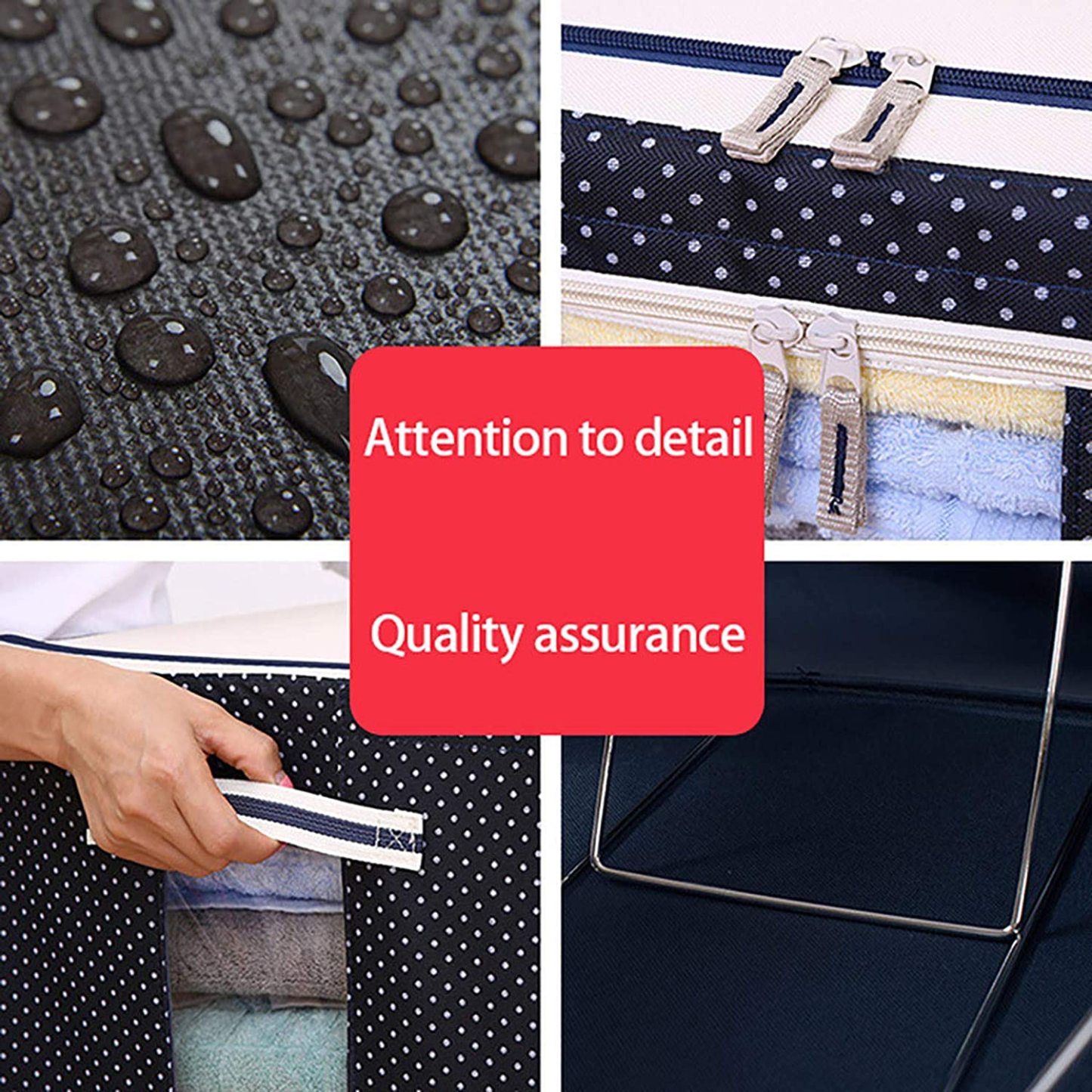 🔥Semi-Annual Sale-20% OFF🍅Hahomee™ Oxford Cloth Steel Frame Storage Box