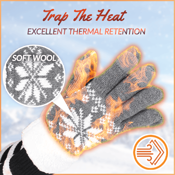 Ultra-warm Fleece Touchscreen Gloves