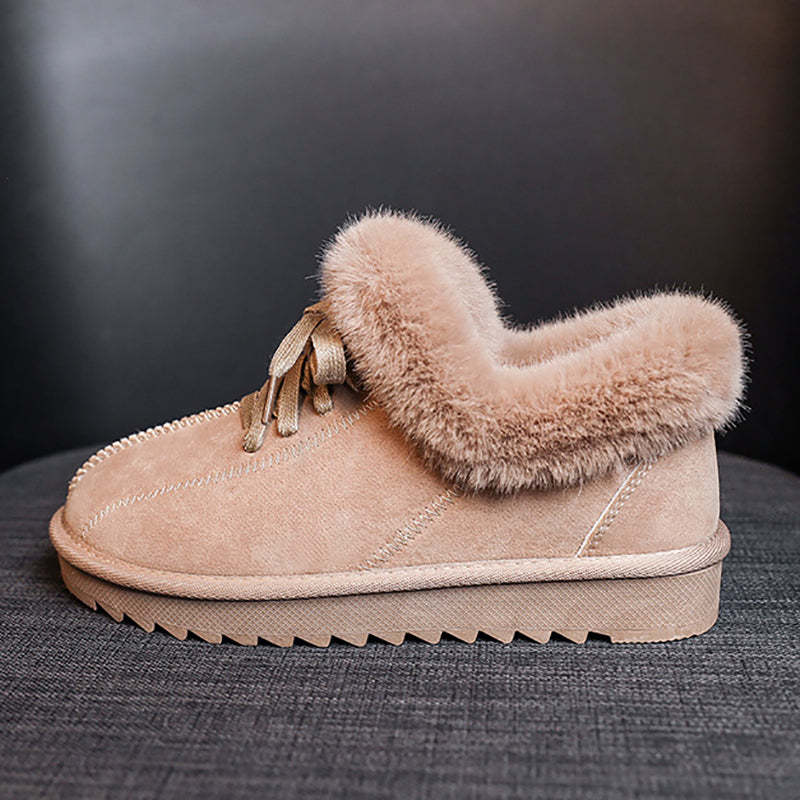 🔥HOT SALE🎁--40% OFF 🎉Ladies fleece warm snow boots