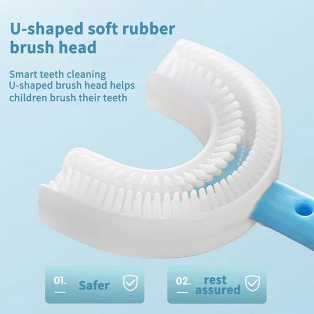 StorehouseTM All Rounded Children U-Shape Toothbrush