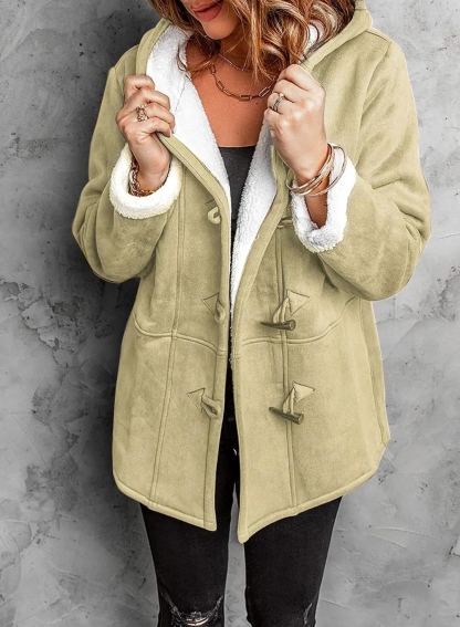 Long Casual Long Sleeve Thermal Jacket