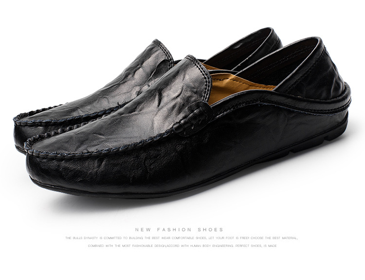 Zedmax Fashion Leather Casual Loafers