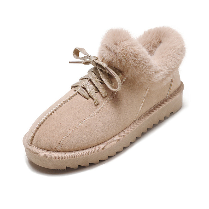 🔥HOT SALE🎁--40% OFF 🎉Ladies fleece warm snow boots
