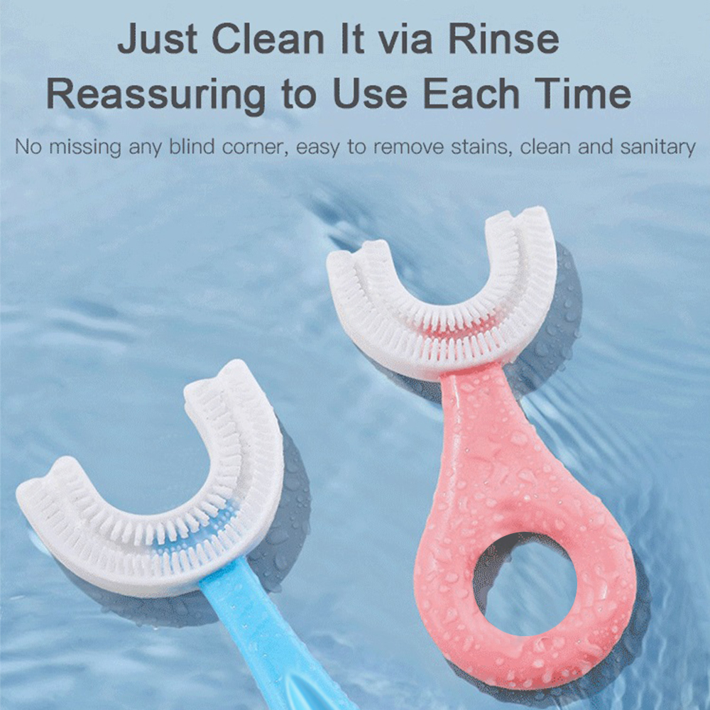 StorehouseTM All Rounded Children U-Shape Toothbrush
