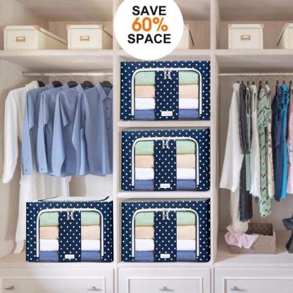 🔥Semi-Annual Sale-20% OFF🍅Hahomee™ Oxford Cloth Steel Frame Storage Box