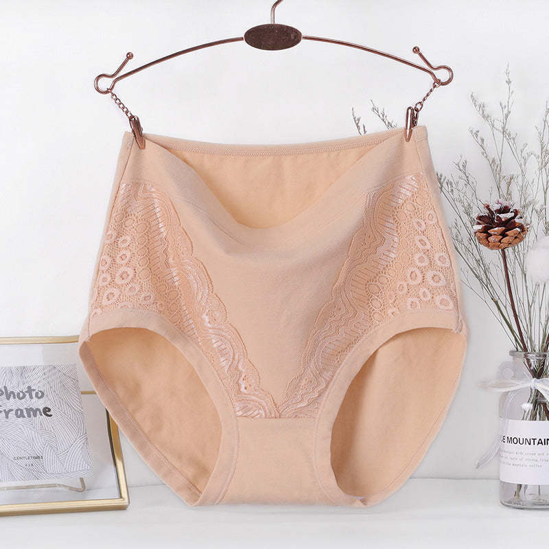 Plus Size High Waist Leakproof Cotton Panties