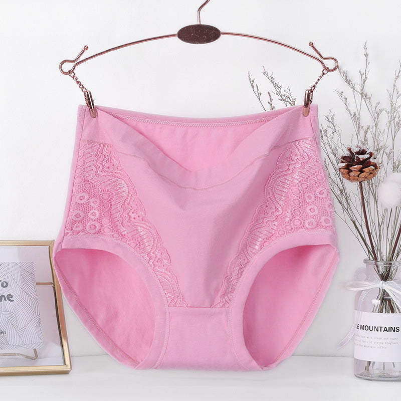 Plus Size High Waist Leakproof Cotton Panties