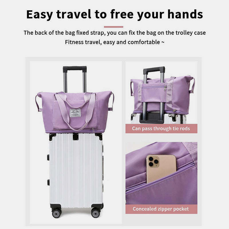 Waterproof Large Capacity Foldable Storage Bag Handbag