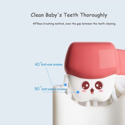 StorehouseTM All Rounded Children U-Shape Toothbrush