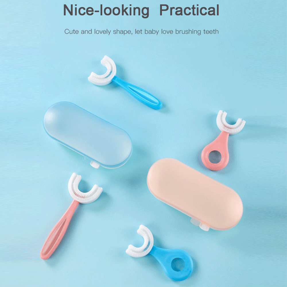 StorehouseTM All Rounded Children U-Shape Toothbrush