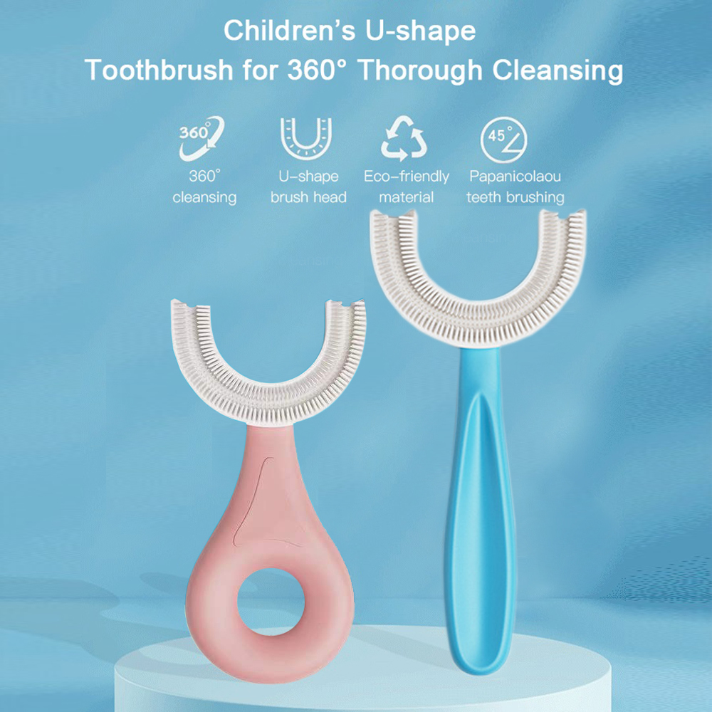 StorehouseTM All Rounded Children U-Shape Toothbrush