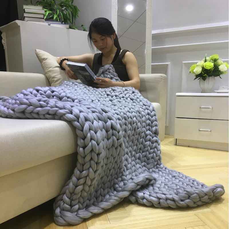 🔥Last day Sale OFF🔥- Chnky™ Knit Blanket