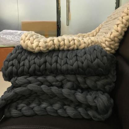 🔥Last day Sale OFF🔥- Chnky™ Knit Blanket