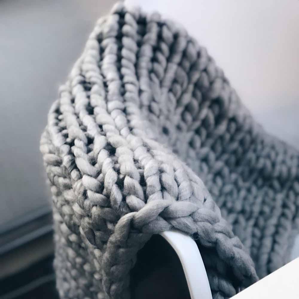 🔥Last day Sale OFF🔥- Chnky™ Knit Blanket