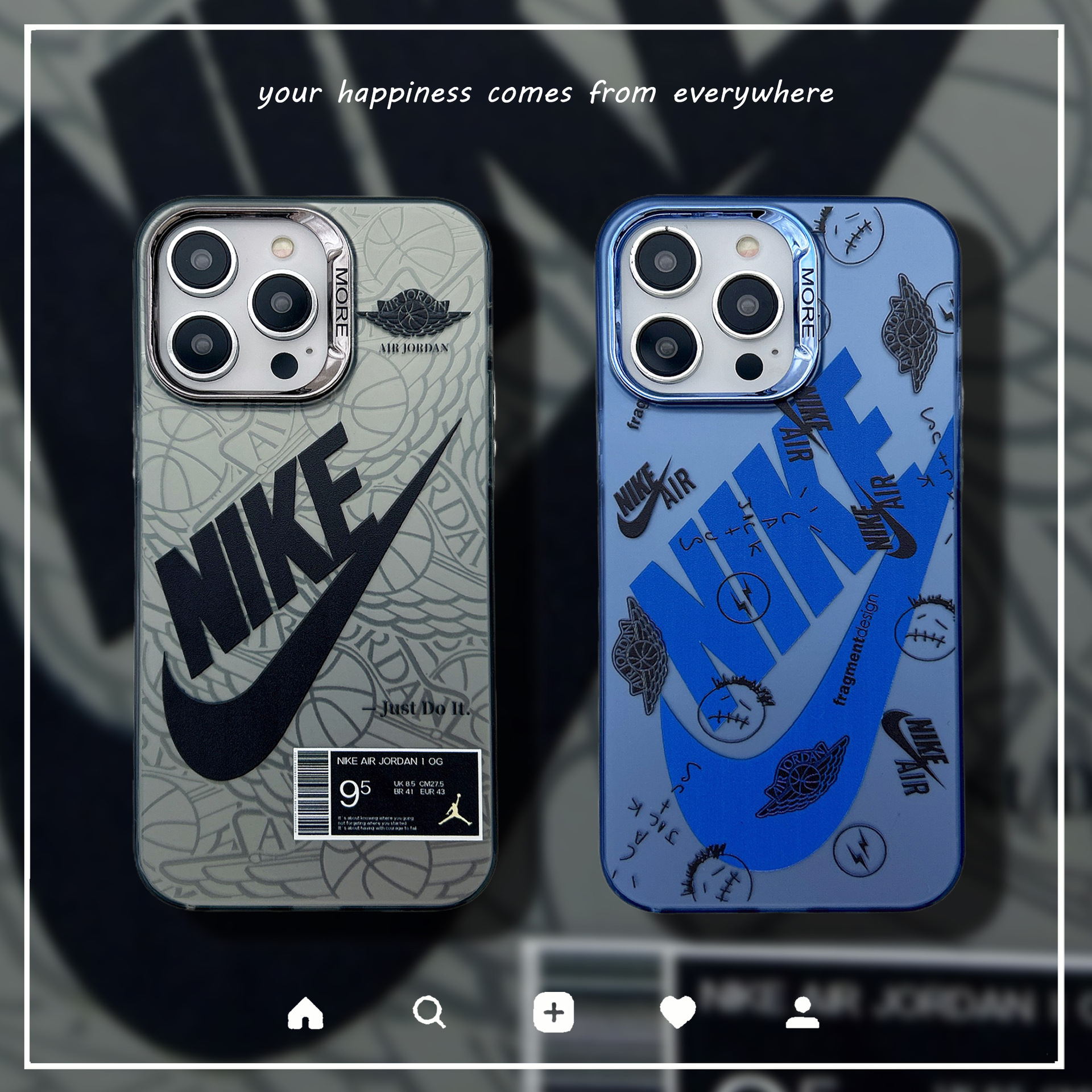 Nike  AIR JORDAN iPhone Case-BELKCASE
