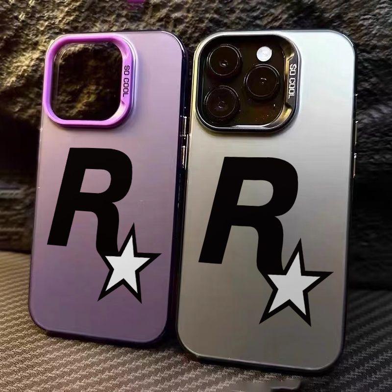 Rockstar Games Electroplating Laser iPhone Case