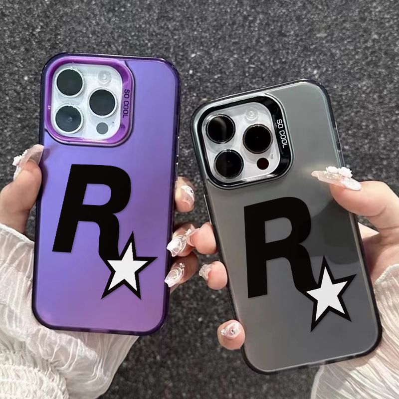 Rockstar Games Electroplating Laser iPhone Case