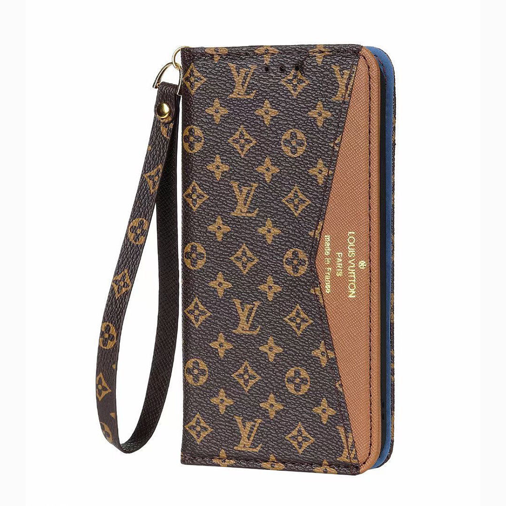 Louis Vuitton Gucci Leather iPhone Wallet Case 