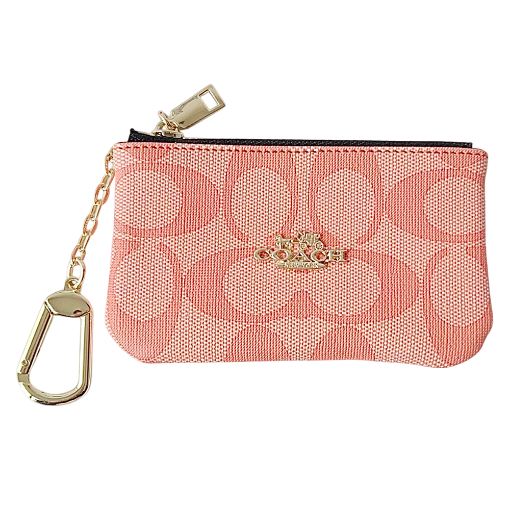 Coach Luxury Leather Zipper Coin Purse