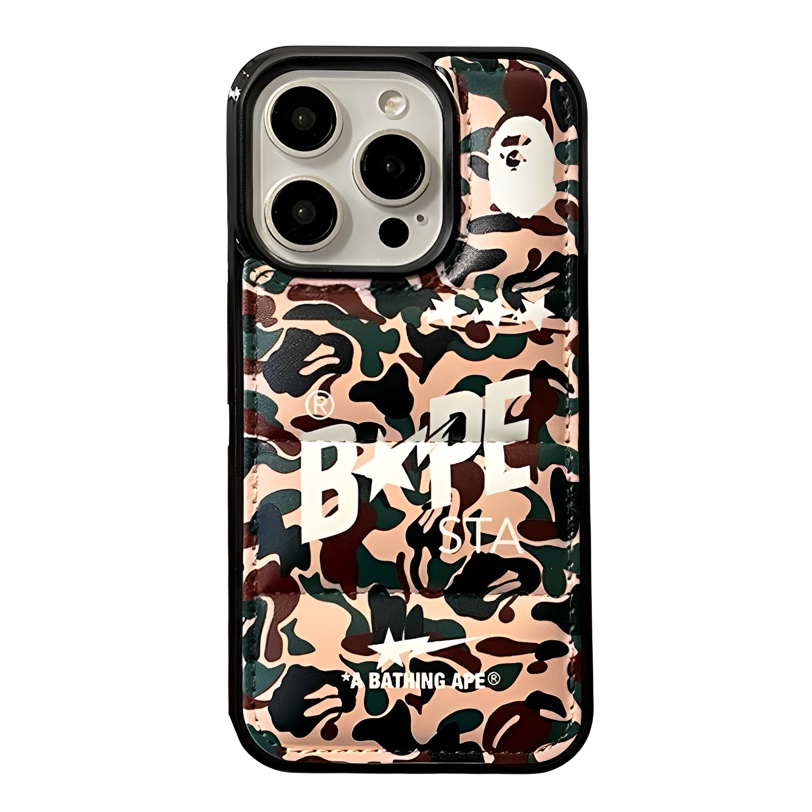 Camouflage Down Jacket iPhone Case