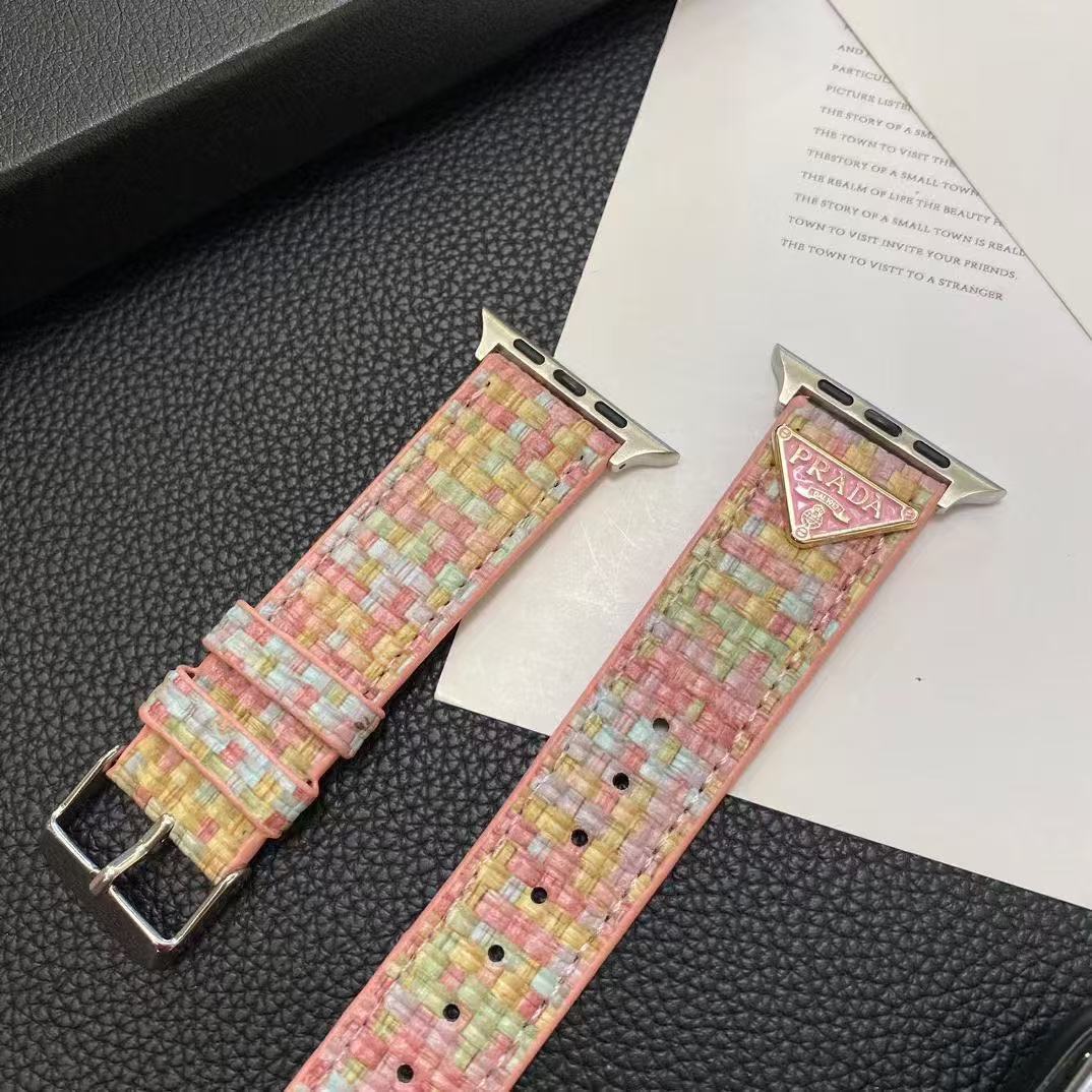 Retro woven PD Apple Watch Bands